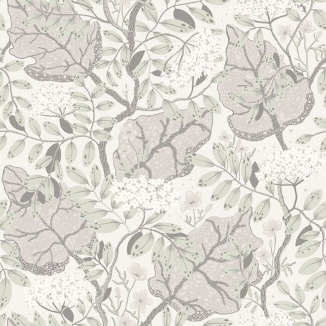 Dutch Wallcoverings Dutch Wallcoverings - FC Lina- Ulla-Britt Grey - Vliesbehang - 10m x 53cm - 55031