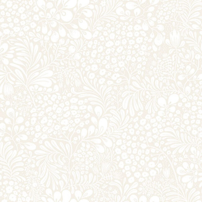 Dutch Wallcoverings Dutch Wallcoverings - FC Lina II- Siv Light grey - Vliesbehang - 10m x 53cm - 65132