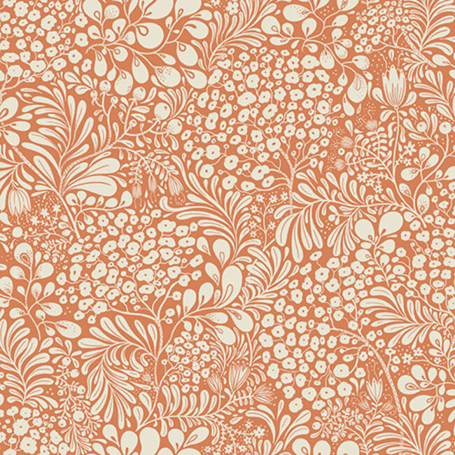 Dutch Wallcoverings Dutch Wallcoverings - FC Lina II- Siv Red - Vliesbehang - 10m x 53cm - 65133