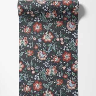 Dutch Wallcoverings Dutch Wallcoverings - FC Lyckebo- Mirabelle Black - 28004