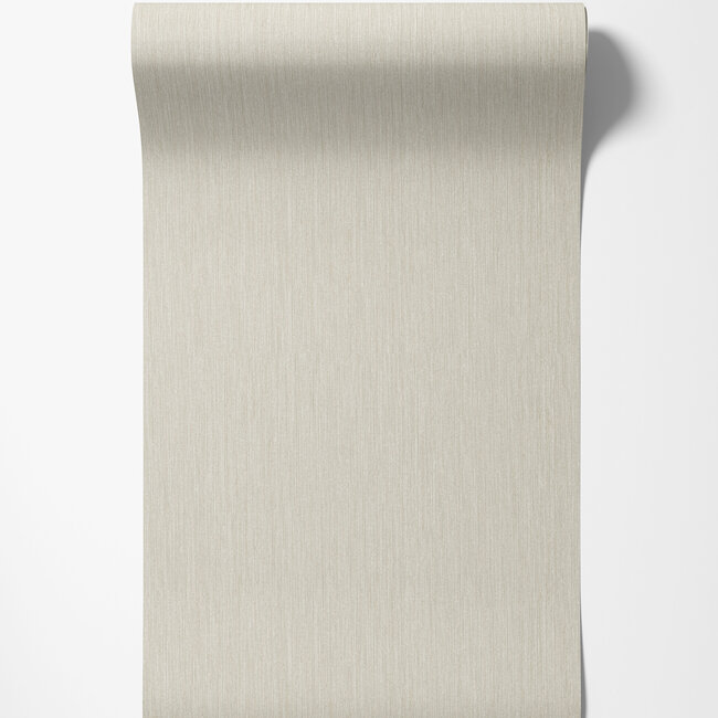 Dutch Wallcoverings Dutch Wallcoverings - FC Midolin- Manljus Light beige - Vliesbehang - 10m x 53cm - 17206