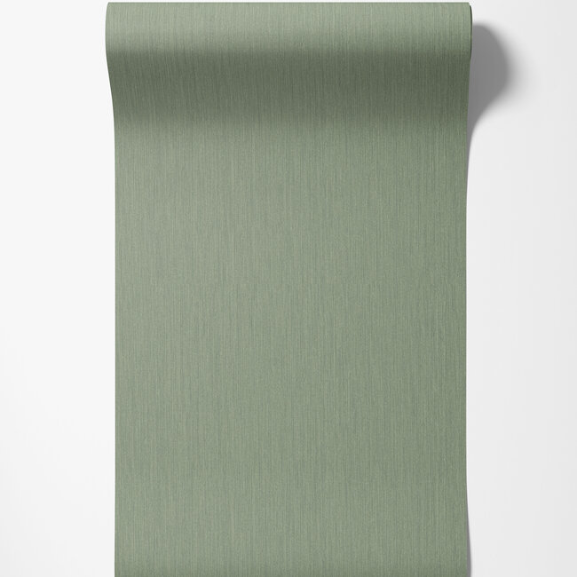 Dutch Wallcoverings Dutch Wallcoverings - FC Midolin- Oregano Green - Vliesbehang - 10m x 53cm - 17220