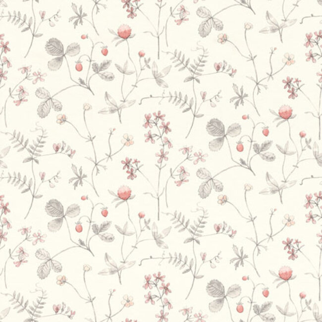 Dutch Wallcoverings Dutch Wallcoverings - FC Morgongava- Julia Grey - Vliesbehang - 10m x 53cm - 27009