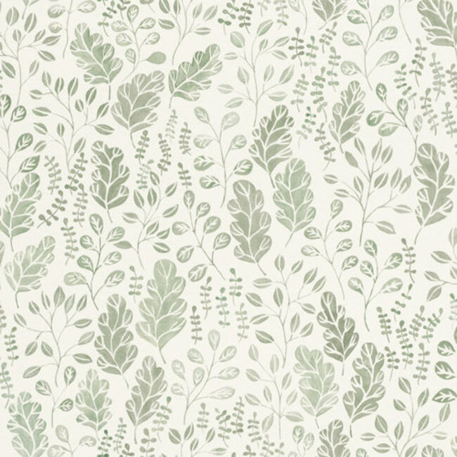 Dutch Wallcoverings Dutch Wallcoverings - FC Morgongava- Vera Green - Vliesbehang - 10m x 53cm - 27014