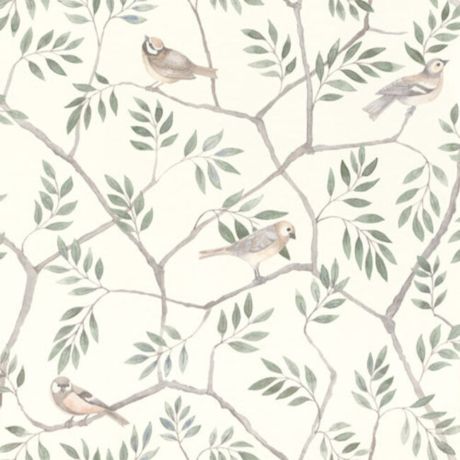 Dutch Wallcoverings Dutch Wallcoverings - FC Morgongava- August Beige - Vliesbehang - 10m x 53cm - 27015