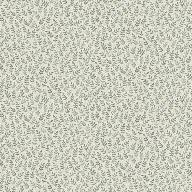 Dutch Wallcoverings Dutch Wallcoverings - FC Morgongava- Junis Green - Vliesbehang - 10m x 53cm - 27021