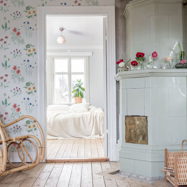 Dutch Wallcoverings Dutch Wallcoverings - FC Morgongava- Maj Grey - Vliesbehang - 10m x 53cm - 27023