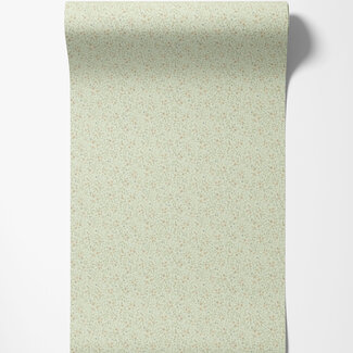 Dutch Wallcoverings Dutch Wallcoverings - FC Rosenlycka- Mini Flowers Green - 43131