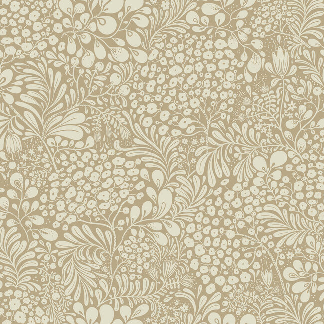Dutch Wallcoverings Dutch Wallcoverings - FC Saltviken- Siv Brown - Vliesbehang - 10m x 53cm - 48002