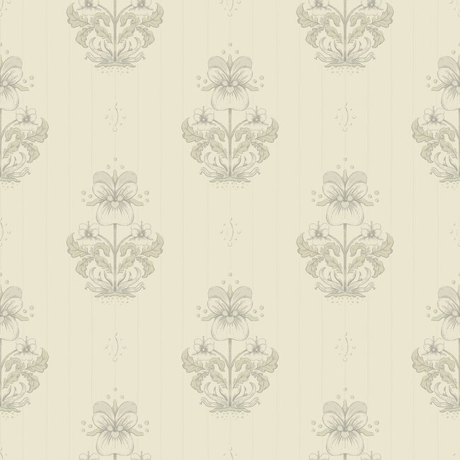 Dutch Wallcoverings Dutch Wallcoverings - FC Saltviken- Gullvie Beige - Vliesbehang - 10m x 53cm - 48006