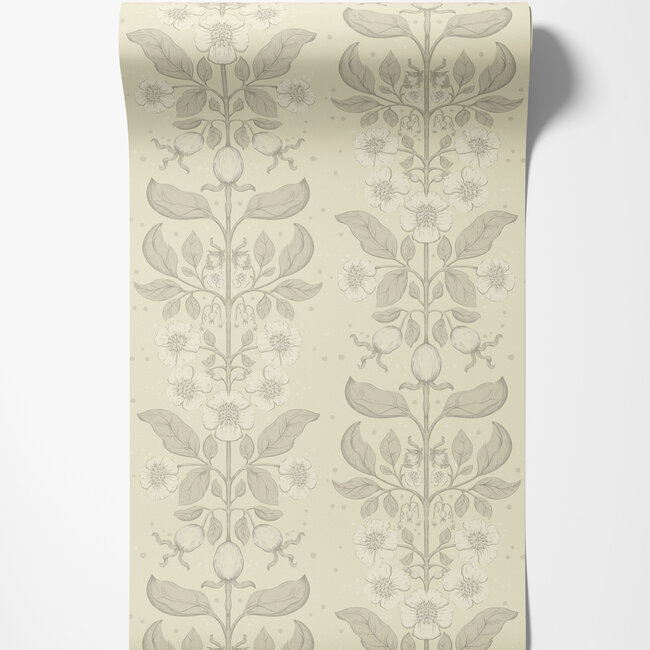 Dutch Wallcoverings Dutch Wallcoverings - FC Saltviken- Rosa Beige - Vliesbehang - 10m x 53cm - 48009