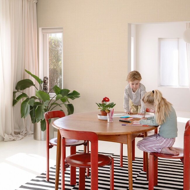 Dutch Wallcoverings Dutch Wallcoverings - Little Dreamers- uni roze - Vliesbehang - 10m x 53cm - LD1018