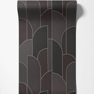 Dutch Wallcoverings Vliesbehang - Exclusive Threads Arch Forest Purpl - TP422937