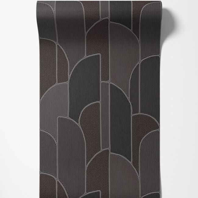 Dutch Wallcoverings Dutch Wallcoverings - Exclusive Threads Arch Forest Purpl - Vliesbehang - 10m x 53cm - TP422937