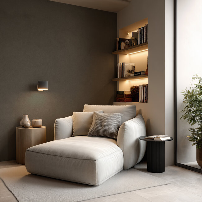 Dutch Wallcoverings Dutch Wallcoverings - Linen & Textures - uni grijs- Vliesbehang - 10m x 53cm - LT10030