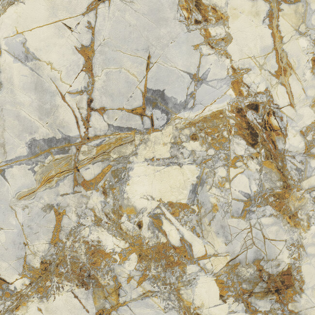 Dutch Wallcoverings Dutch Wallcoverings - FC Carrara 4- 10mx106cm - Vliesbehang - 10m x 106cm - 86620