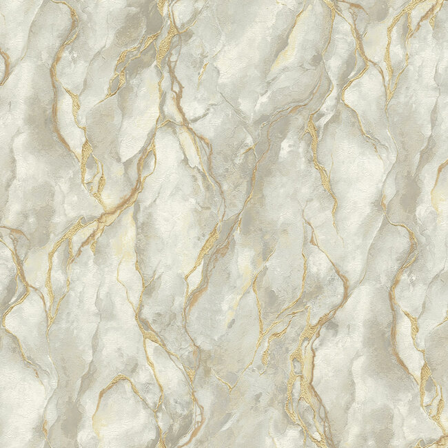 Dutch Wallcoverings Dutch Wallcoverings - FC Carrara 4- 10mx106cm - Vliesbehang - 10m x 106cm - 86661