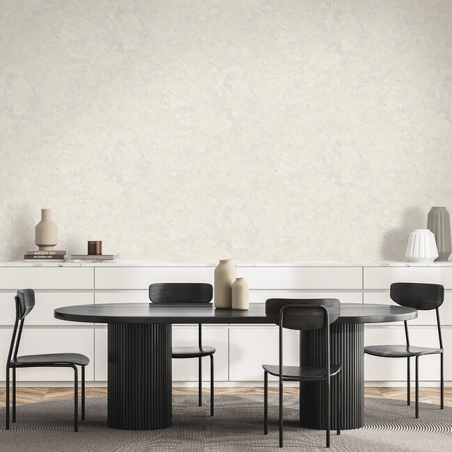 Dutch Wallcoverings Dutch Wallcoverings - FC Carrara Best- 10mx106cm - Vliesbehang - 10m x 106cm - 85604