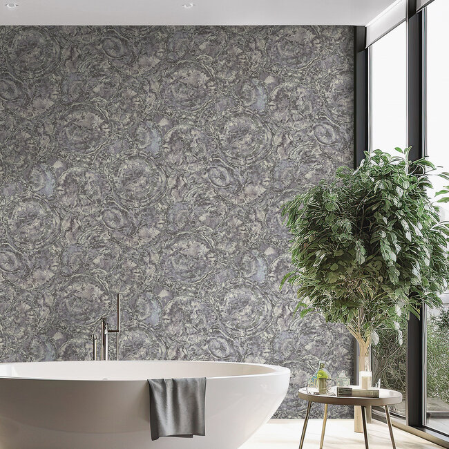 Dutch Wallcoverings Dutch Wallcoverings - FC Carrara Best- 10mx106cm - Vliesbehang - 10m x 106cm - 85617