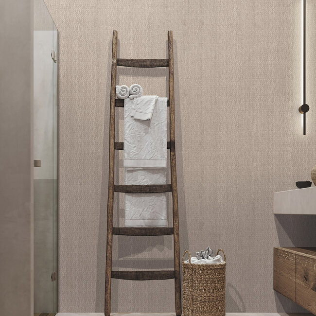 Dutch Wallcoverings Dutch Wallcoverings - FC Essential- uni beige 10mx106cm - Vliesbehang - 10m x 53cm - 73614