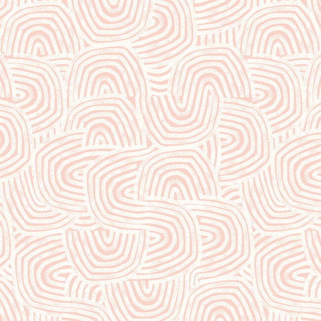 Dutch Wallcoverings Dutch Wallcoverings - FC Glasshouse- Venation Mini Powder - Vliesbehang - 10m x 50cm - GHS50125W