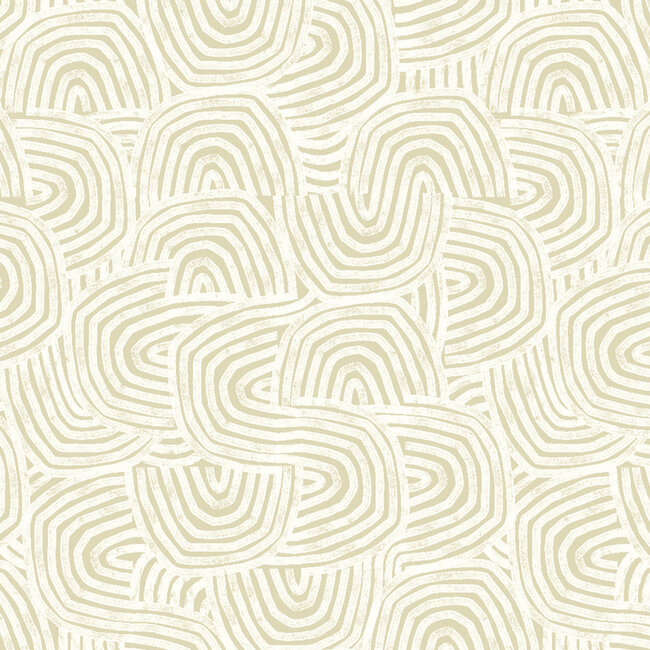 Dutch Wallcoverings Dutch Wallcoverings - FC Glasshouse- Venation Mini Sage - Vliesbehang - 10m x 50cm - GHS50126W