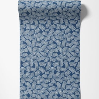 Dutch Wallcoverings Dutch Wallcoverings - FC Glasshouse- Elements Indigo  - GHS50164W