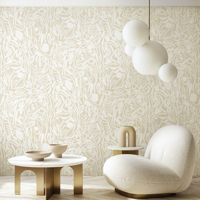 Dutch Wallcoverings Dutch Wallcoverings - FC Glasshouse- Verdure Linen - Vliesbehang - 10m x 50cm - GHS50141W