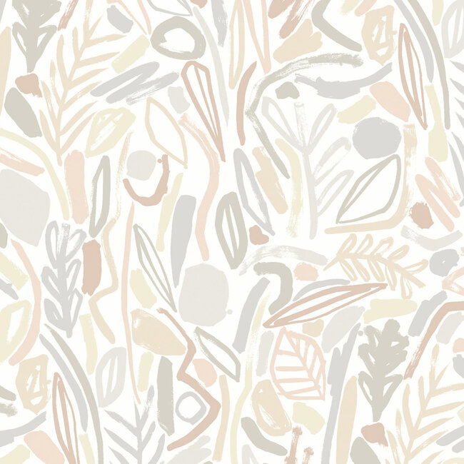 Dutch Wallcoverings Dutch Wallcoverings - FC Glasshouse- Verdure Parchment - Vliesbehang - 10m x 50cm - GHS50143W