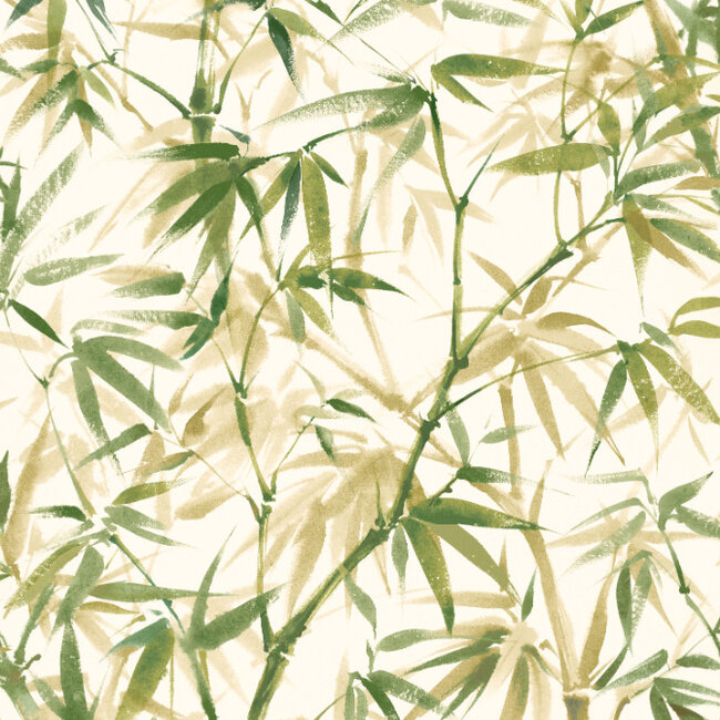 Dutch Wallcoverings Dutch Wallcoverings - Hanashi - Shadow Bamboo Willow - Vliesbehang - 10m x 50cm - HAN50111W