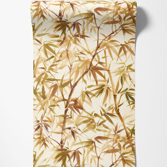 Dutch Wallcoverings Dutch Wallcoverings - Hanashi - Shadow Bamboo Goldenrod - HAN50112W