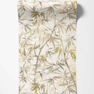 Dutch Wallcoverings Dutch Wallcoverings - Hanashi - Shadow Bamboo Oyster - HAN50113W