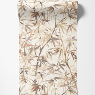 Dutch Wallcoverings Dutch Wallcoverings - Hanashi - Shadow Bamboo Latte - HAN50114W
