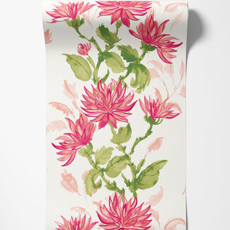 Dutch Wallcoverings Dutch Wallcoverings - Hanashi - Kiku Cerise - HAN50130W