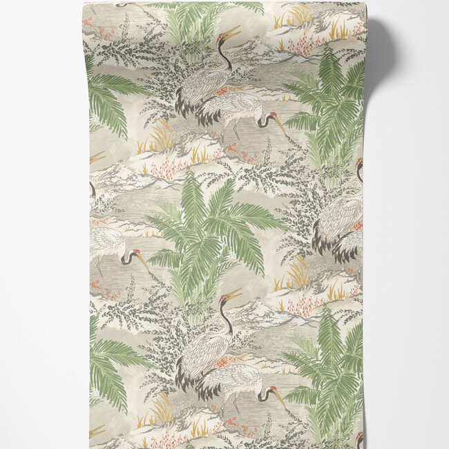 Dutch Wallcoverings Dutch Wallcoverings - Hanashi - Kansho Porcelain - Vliesbehang - 10m x 50cm - HAN50134W