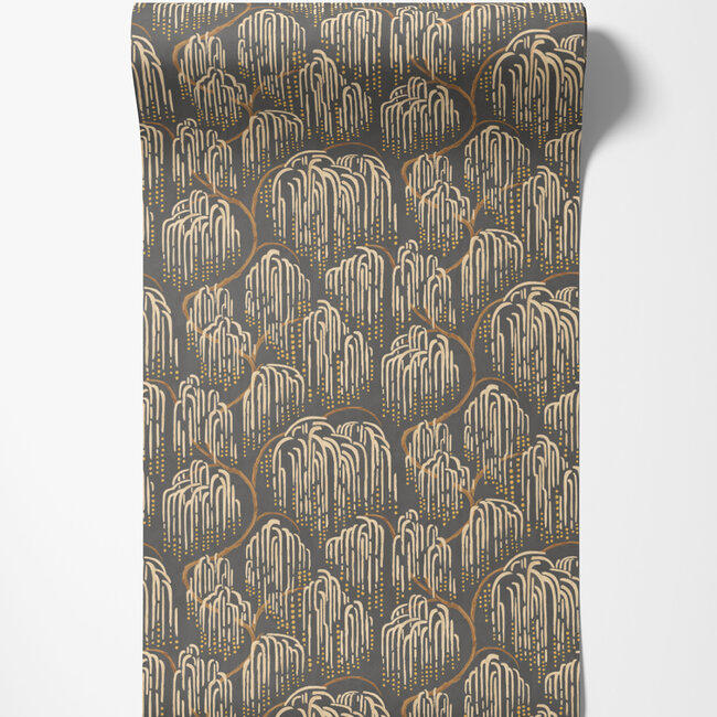 Dutch Wallcoverings Dutch Wallcoverings - Hanashi - Shizu Sable Mix - Vliesbehang - 10m x 50cm - HAN50140W