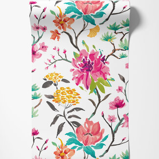 Dutch Wallcoverings Dutch Wallcoverings - Hanashi - Saku Cherry Blossom - HAN50153W