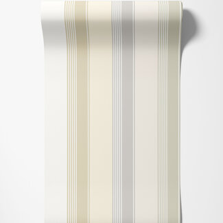 Dutch Wallcoverings Dutch Wallcoverings - FC Laid Bare- Multi Stripe Linen  - LBK50109W