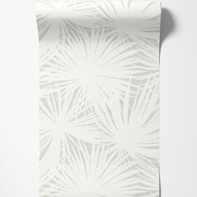 Dutch Wallcoverings Dutch Wallcoverings - FC Laid Bare- Palm Silhouette Cloud - Vliesbehang - 10m x 50cm - LBK50111W