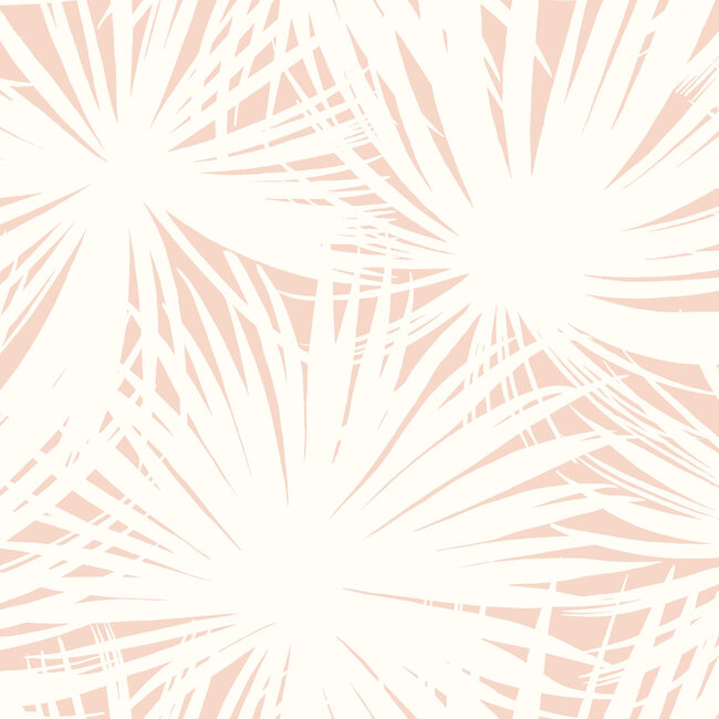 Dutch Wallcoverings Dutch Wallcoverings - FC Laid Bare- Palm Silhouette Slipper - Vliesbehang - 10m x 50cm - LBK50135W