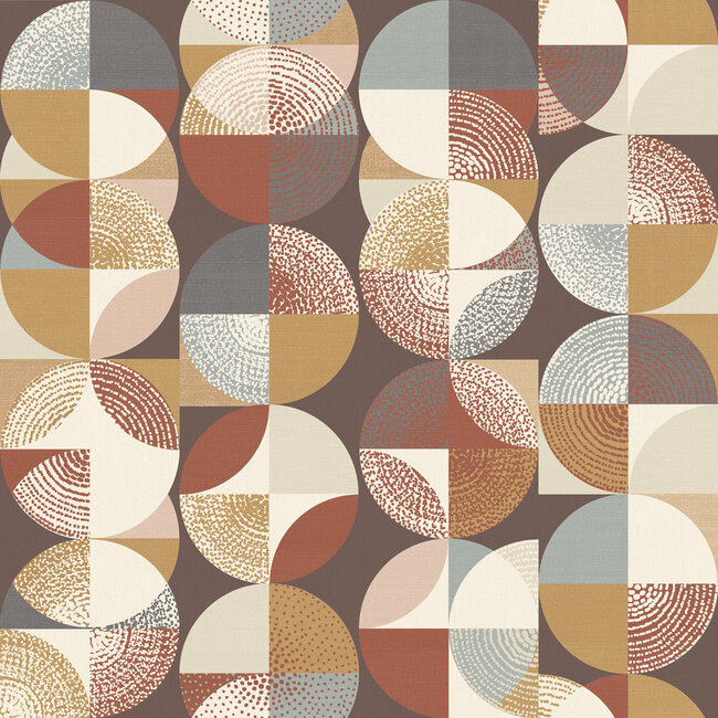 Dutch Wallcoverings Dutch Wallcoverings - FC Laid Bare- Orb Fox - Vliesbehang - 10m x 50cm - LBK50130W