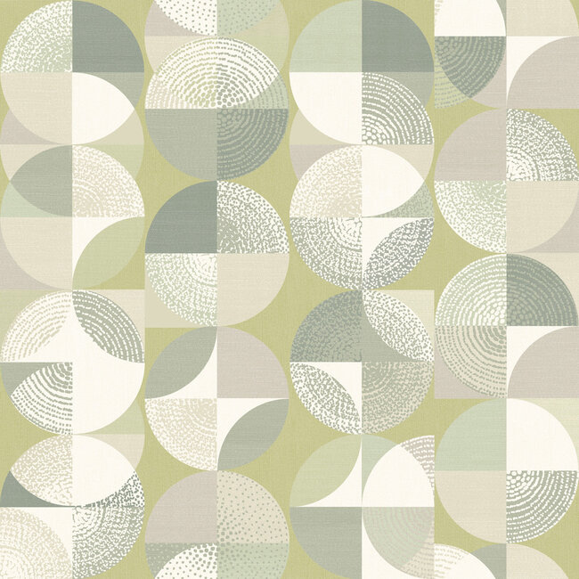 Dutch Wallcoverings Dutch Wallcoverings - FC Laid Bare- Orb Thyme - Vliesbehang - 10m x 50cm - LBK50145W