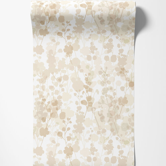 Dutch Wallcoverings Dutch Wallcoverings - FC Laid Bare- Blossom Almond - Vliesbehang - 10m x 50cm - LBK50107W