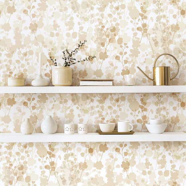 Dutch Wallcoverings Dutch Wallcoverings - FC Laid Bare- Blossom Almond - Vliesbehang - 10m x 50cm - LBK50107W