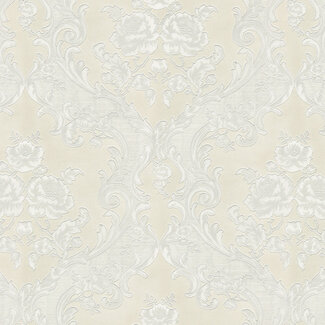Dutch Wallcoverings Dutch Wallcoverings - FC New Tekko medaillon wit - 20027