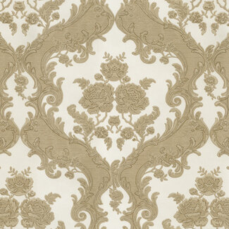 Dutch Wallcoverings Dutch Wallcoverings - FC New Tekko medaillon wit/beige - 20028