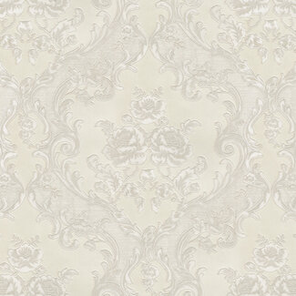 Dutch Wallcoverings Dutch Wallcoverings - FC New Tekko medaillon lichtgrijs - 20029