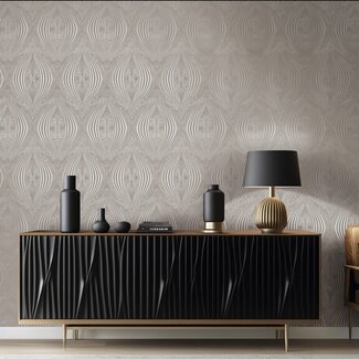 Dutch Wallcoverings Dutch Wallcoverings - FC New Tekko dessin grijs - 20040