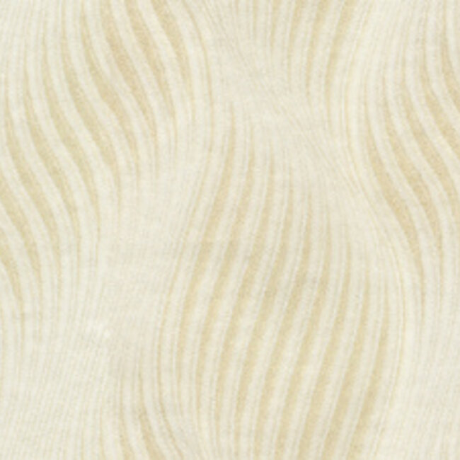 Dutch Wallcoverings Dutch Wallcoverings - FC New Tekko golf lichtbeige - Vliesbehang - 10m x 106cm - 20045