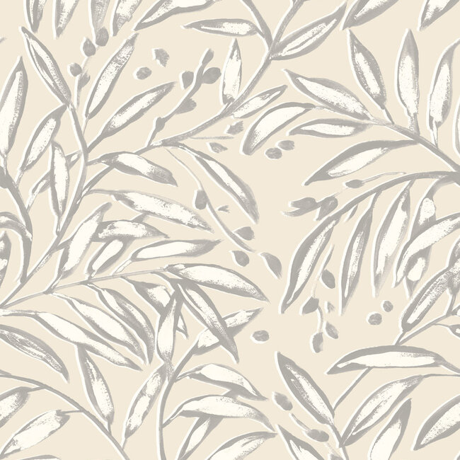 Dutch Wallcoverings Dutch Wallcoverings - FC Riches of Nature- Lorena Vine Linen - Vliesbehang - 10m x 50cm - RON50108W